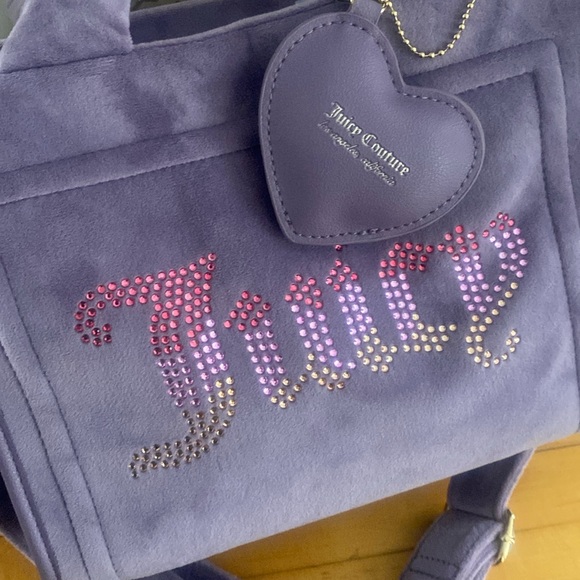 Juicy Couture Dusty Violet Big Spender Tote, Purple & Pink - Picture 3 of 16